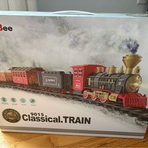 901.5 Classical Train Set - Red and Gold